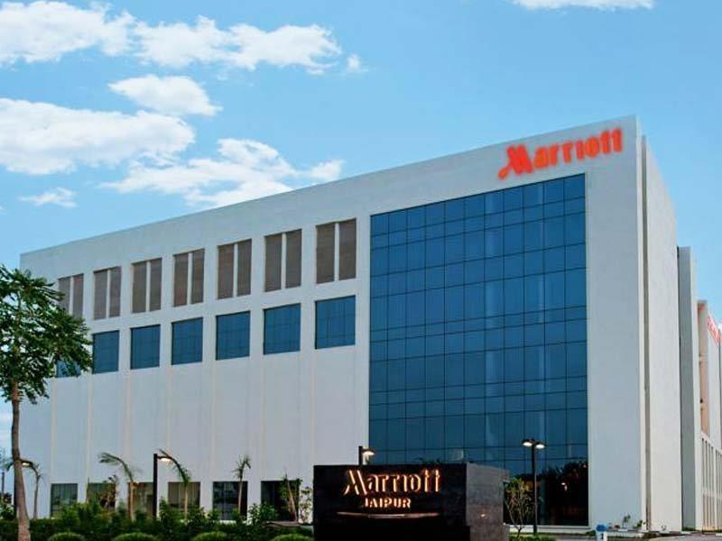 자이푸르 메리어트 호텔 외부 사진 Marriott Jaipur